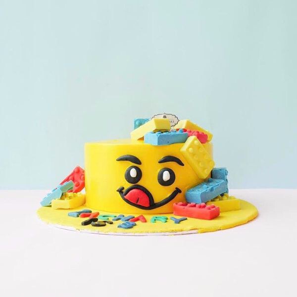 Yummy Builder's Cake | Lego Theme Cake